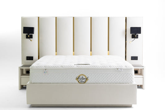 Łóżko tapicerowane Hermes GOLD