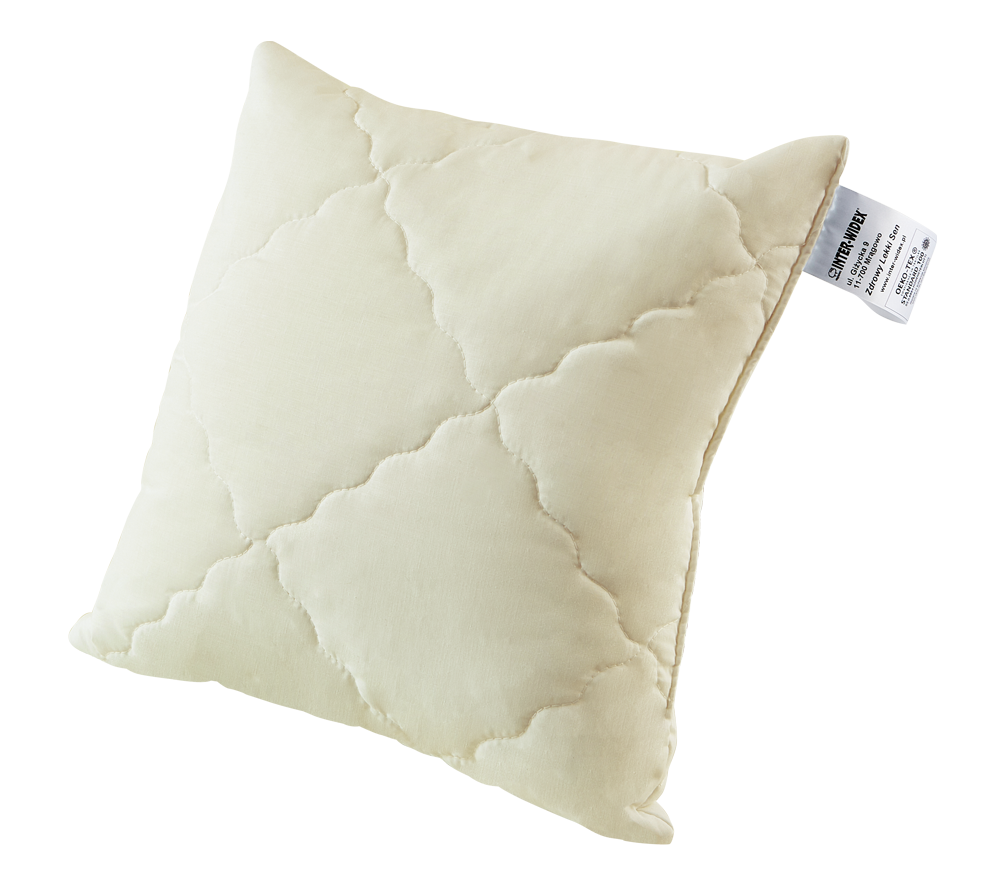CLASSIC PIKOWANA Poduszka biel, róż, krem Inter Widex - Senlovo