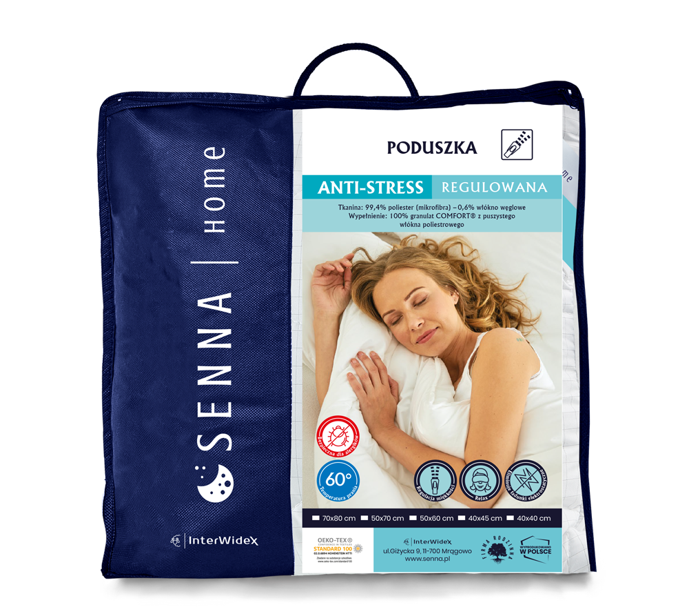ANTI-STRESS Poduszka regulowana Inter Widex - Senlovo