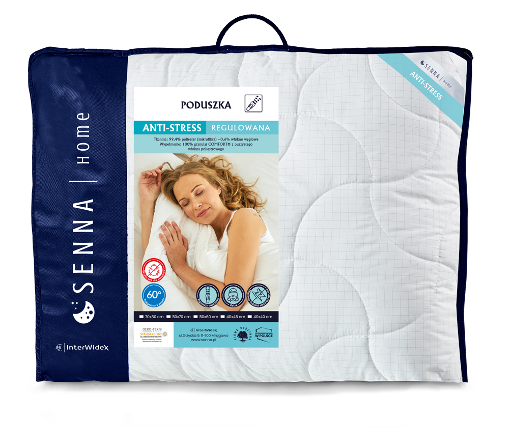 ANTI-STRESS Poduszka regulowana Inter Widex - Senlovo