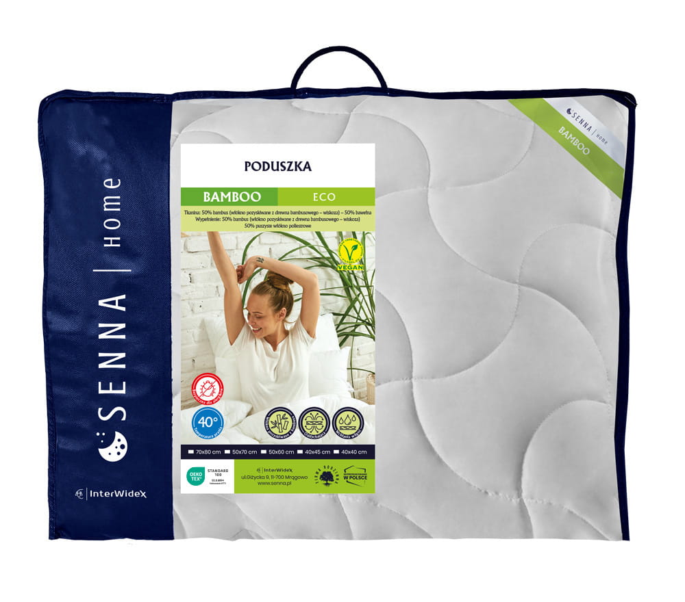 BAMBOO Poduszka ECO Inter Widex - Senlovo