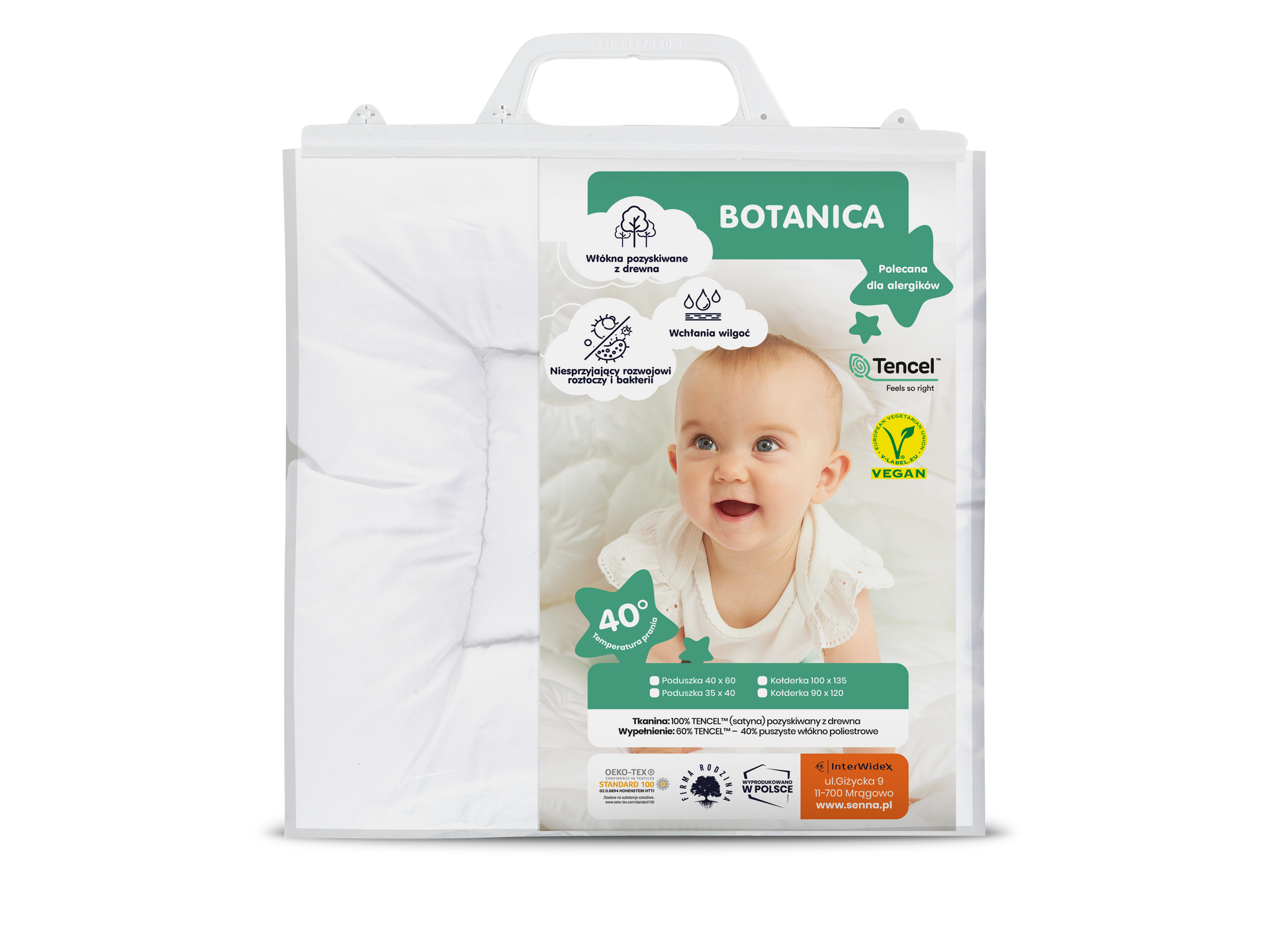 BOTANICA Poduszka dziecięca Inter Widex - Senlovo