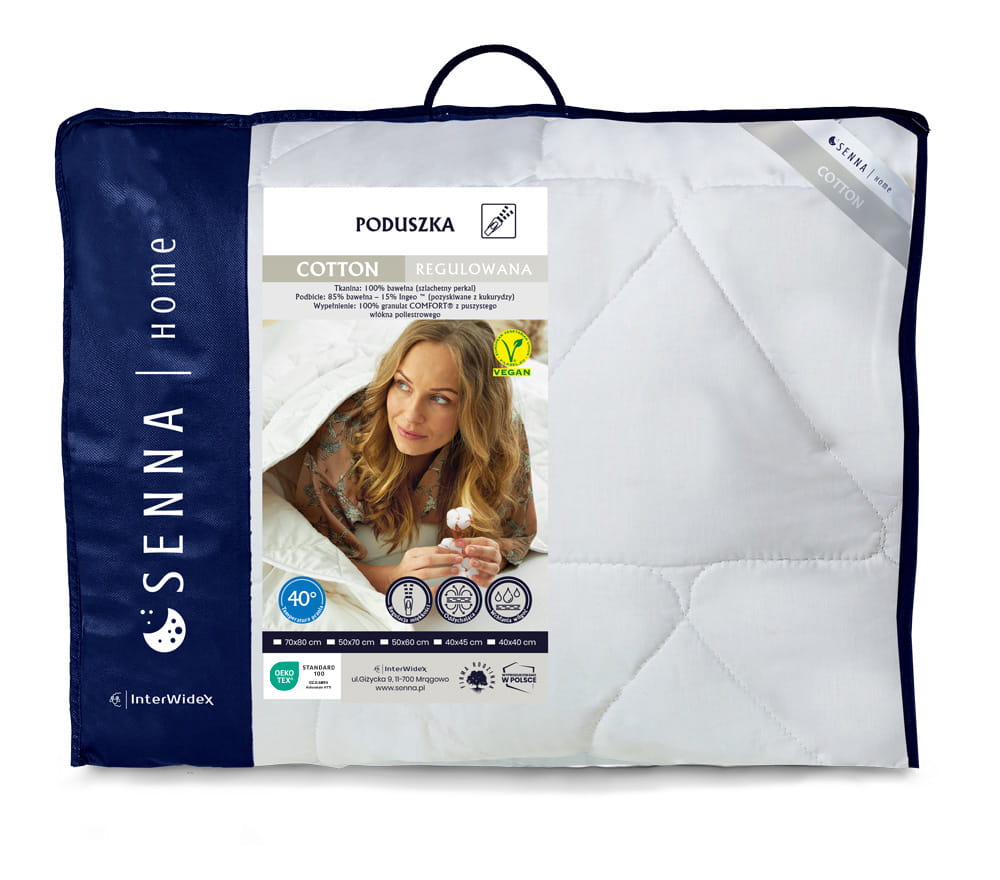 COTTON Poduszka regulowana Inter Widex - Senlovo