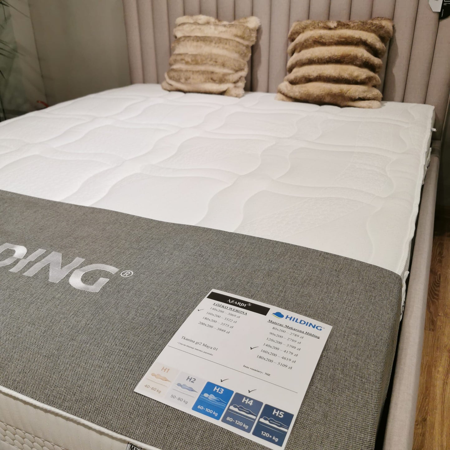 Materac 160x200 Makarena Hilding  - wymiana ekspozycji