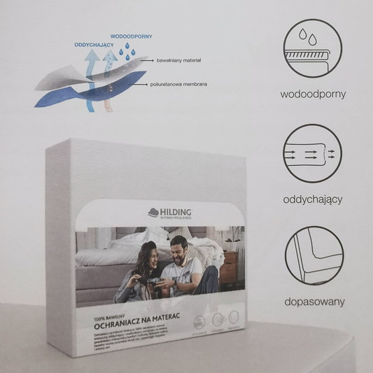 Ochraniacz bawełniany (wodoodporny) Hilding